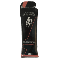 Lightning Endurance High Energy Gel - Salted Strawberry - 24 x 60 ml